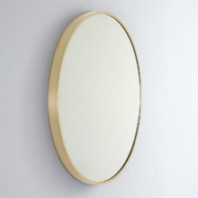 Modern 60cm Round Aluminium Wall Mirror